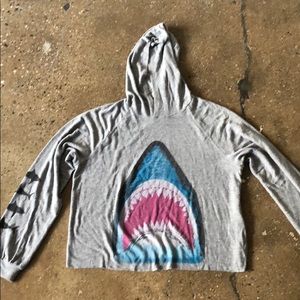 Lauren moshi - large shark hoodie